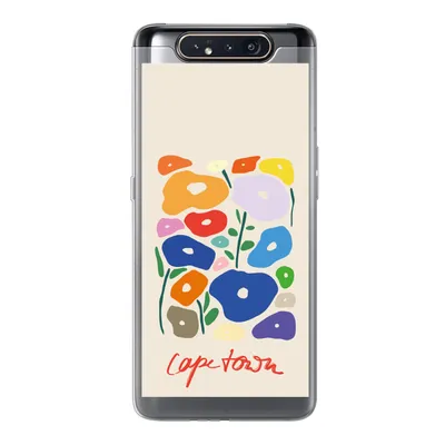 Produktbild von MuchoWow® Handyhülle Schutzhülle Hülle für Samsung Galaxy A80 Blume - Abstrakt - Südafrika Silikon Softcase Handy Hülle - Schutzdeckel