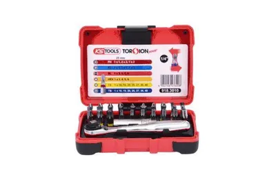 Immagine prodotto di KS Tools 1/4 TORSIONpower set di punte, 32 pezzi, 918.3010