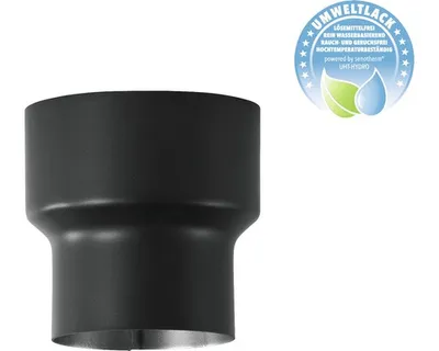 Produktbild von Ofenrohr-Erweiterung Bertrams Ø 150-200 mm senotherm UHT-Hydro schwarz