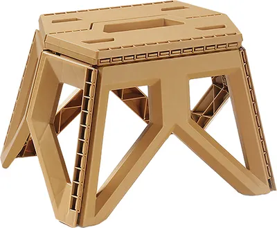 Produktbild von Khaki Klappbarer Campinghocker, Klappstühle Für Den Außenbereich, Tragbarer Klappstuhl Zum Spazierengehen, Wandern, Angeln, Camping, Picknick