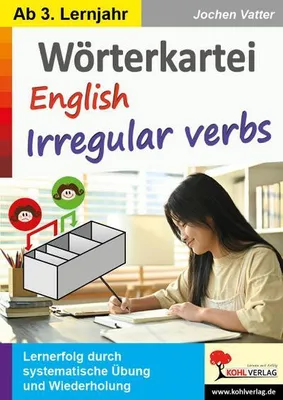 Produktbild von Wörterkartei English Irregular verbs