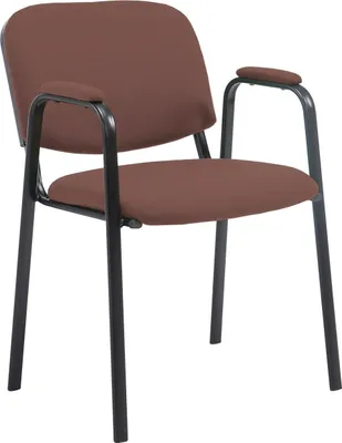 Produktbild von Besucherstuhl Ken PRO Stoff braun