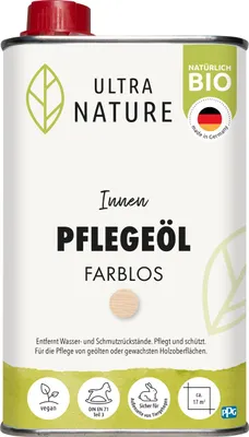 Produktbild von Ultra Nature Pflegeöl 0,5 L Farblos