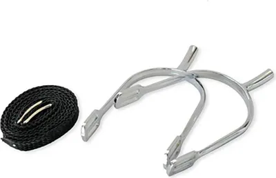 Immagine prodotto di Hispano Hipica Uomo Cromato Spurs inglesi piatti Argento 14 mm Argento 14 mm