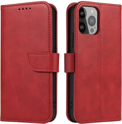 Produktbild von HARAHU Magnetthülle für Samsung Galaxy S24 FE - Rot KP36808