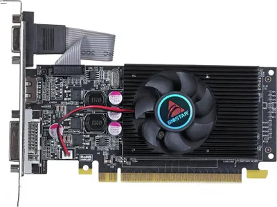 Zdjęcie produktu dla Biostar GeForce GT610, GeForce GT 610, 2 GB, GDDR3, 64 bit, 2560 x 1600 px, PCI Express x16 2.0