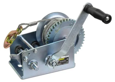 Immagine prodotto di Verricello manuale, portata massima 1134 kg, cavo in acciaio da 10 m, ideale per traino auto