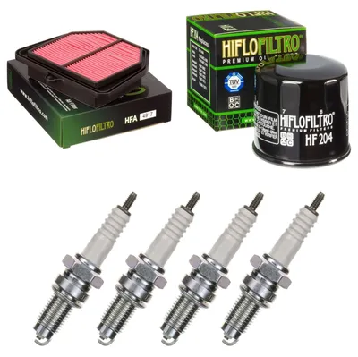 Obrázok produktu pre Servisná sada pre Yamaha FZ8 800 NA ABS 2011–2016: vzduchový filter, olejový filter, zapaľovacie sviečky od pamoto –