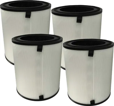 Produktbild von vhbw 4x Luftilter kompatibel mit Levoit LV-H133-RF Luftreiniger - Kombifilter HEPA + Aktivkohle