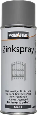 Produktbild von Primaster Zinkspray 400 ml matt
