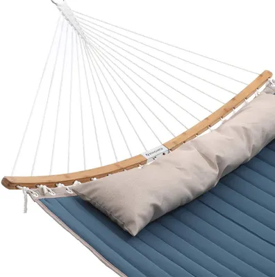 Produktbild von Famanu Hängematte für 2 Personen - Blaubeige - 200 x 140 cm