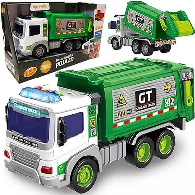 Image de ANEK - SMILY PLAY Services urbains Smily Play SP85162 camion poubelle