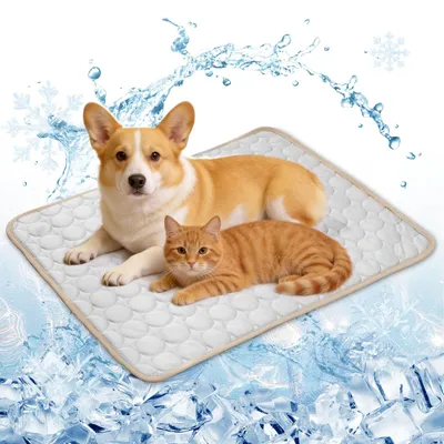 Image de Tapis de refroidissement pour chiens et chats, 69 x 50 cm