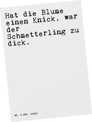 Produktbild von Mr. & Mrs. Panda Grußkarte Hat die Blume einen... - Weiß - Geschenk, bildkarte, Ansichtskarten, Postkarten, Postkarte, Spruch, kunstkarte, Sprüche, lustiger, Freundin