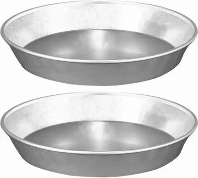 Image de Lot de moules à pâtisserie - Moules ronds - Pour faire des gâteaux - Moule conique - 30 cm de diamètre - Gris