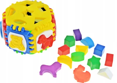 Zdjęcie produktu dla kostka edukacyjna sorter - przedszkolaczek