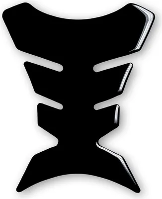 Immagine prodotto di Adesivo 3D per serbatoio moto Scorpion Nero Glitter
