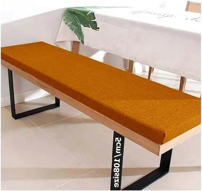 Image de « Chaise longue de jardin confortable avec coussin - Siège confortable pour l'extérieur - 120 x 40 cm - Beige sable »