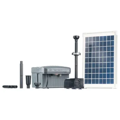 Obrázek produktu pro HEISSNER SP760-L, Posilovací čerpadlo, 17,5 W, Solární, 750 l/h, Černá, Bílá