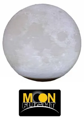 Image de Globe Lune MOONFLIGHT 3D lumineux 10cm