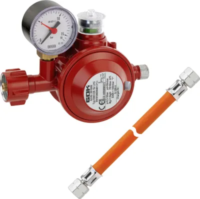 Produktbild von GOK Haushaltsregler 50 mbar Set