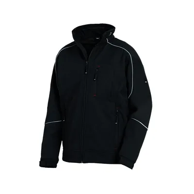 Produktbild von FHB DIRK Softshell-Jacke schwarz Gr. 2XL