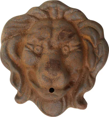 Produktbild von Löwenkopf Löwe Dekoration Eisen Wandbrunnen Wasserspeier Skulptur Figur e