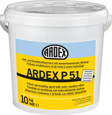 Produktbild von ARDEX P 51 Haft- und Grundierdispersion 10 kg Eimer