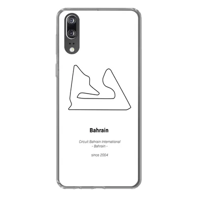 Produktbild von MuchoWow® Handyhülle Schutzhülle Hülle für Huawei P20 Formel 1 - Bahrain - Rennstrecke Silikon Softcase Handy Hülle - Hardcover