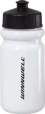 Produktbild von Hockeyflasche Winnwell 500ml mit kurzem Mundstück und Logo