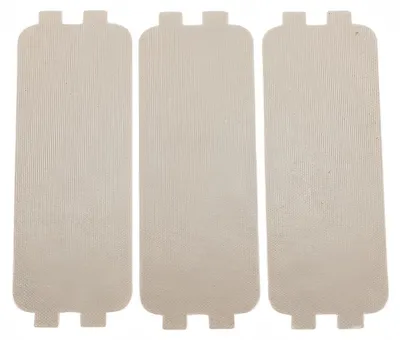 Mikrowellenplatte 3er-Set, 12,6 x 4,6 cm, Reparaturzubehör
