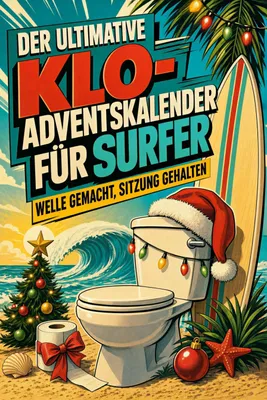 Produktbild von Der ultimative Klo-Adventskalender für Surfer