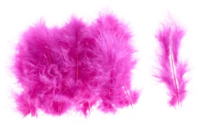 Produktbild von Marabufedern, ca. 15 Stück Pink