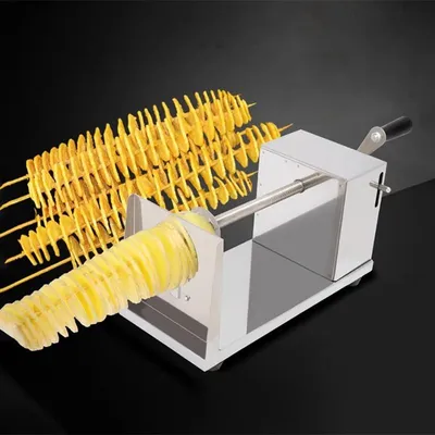 Produktbild von Elzusha – Spiralschneider für Kartoffeln aus Edelstahl, ideal für die Küche