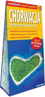 Zdjęcie produktu dla Comfort! map&guide Chorwacja 2w1