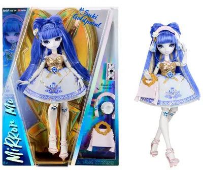Immagine prodotto di MGA Entertainment Mirror Mi Suki Goldpetal, bambola alla moda, per bambine, età consigliata: 4 anni, adatta a bambini e bambine, multicolore, blu