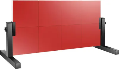 Immagine prodotto di Tavola di rimbalzo per ping pong - Tavola portatile per l'allenamento del ping pong, adatta sia per interni che per esterni - Dimensioni: 66,5 x 33,5 cm - Colore: rosso