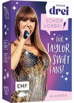 Obrázok produktu pre Kartenspiel: Nenne drei - schon vorbei! ... für Taylor Swift-Fans!