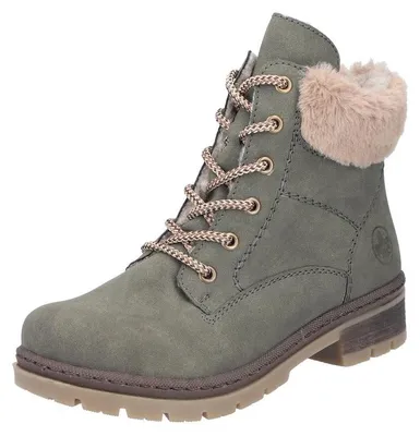Produktbild von Rieker Damen Schnürstiefel Y7424-54 grün Gr. 36