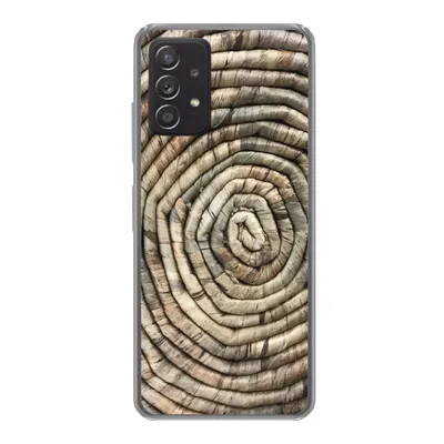 Produktbild von MuchoWow® Handyhülle Schutzhülle Hülle für Samsung Galaxy A33 5G Kreis - Schilf - Korb Silikon Softcase Handy Hülle - Kartenhalter