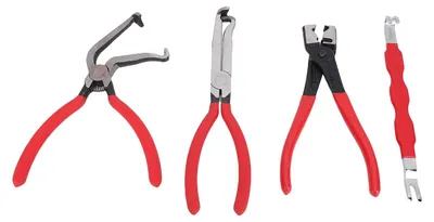 Produktbild von 4 Stücke Elektrische Trennzangen Autos Automotive Universal Kit Steckverbinder Werkzeug Separator Schlauchschelle