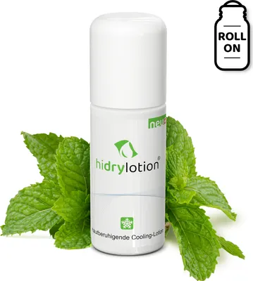 Produktbild von hidry® Lotion (50 ml Roll-on) gegen Antitranspirant-Reizungen