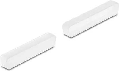 Image de Protection anti-poussière pour connecteur D-Sub 37 femelle transparent, 2 pièces