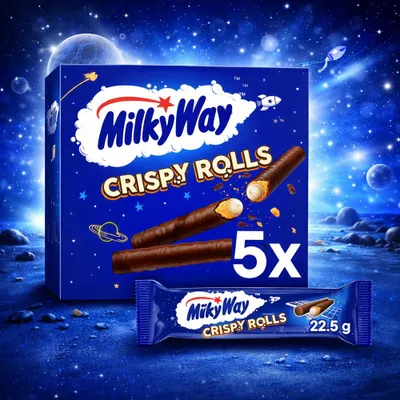 Produktbild von Milky Way Crispy Rolls 5 Pack 112,5g