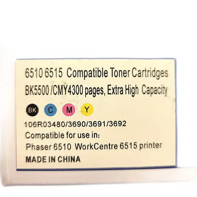 Immagine prodotto di VICTORSTAR Xerox 6510 6515 Nero Ciano Magenta Giallo Cartuccia toner Stampanti Materiali di consumo Business