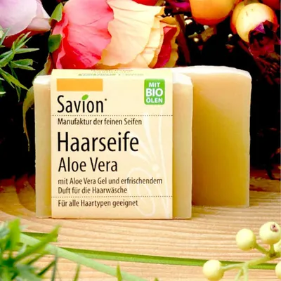 Produktbild von Haarseife - Aloe Vera 80g