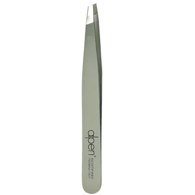 Image de Pince à épiler avec pointe oblique 7 cm en acier inoxydable