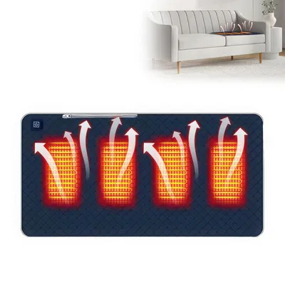 Produktbild von Sitzkissen Beheizbar,USB Sitzheizung Kissen, Outdoor & Indoor, 3 Temperaturstufen, komfortabel & warm,45x90 cm