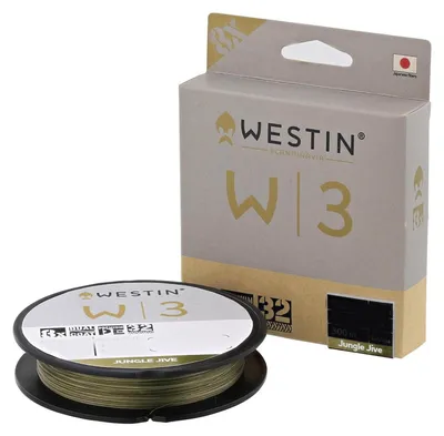 Imagen del producto de Westin W3 Deadbait 8-Braid Jungle Jive: hilo de pesca trenzado de 300 metros, diámetro: 0.285 mm, resistencia a la tracción: 19.4 kg