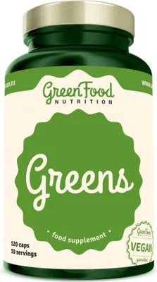 Zdjęcie produktu dla GreenFood Nutrition Greens 120 kapsułek